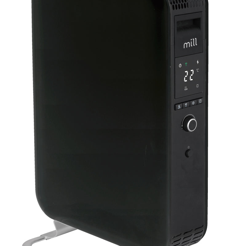 Mill | WiFI GEN3 Oil Filled Radiator | OIL2000WIFI3 | Eļļas radiators | 2000 W | 3 režīmi | melns