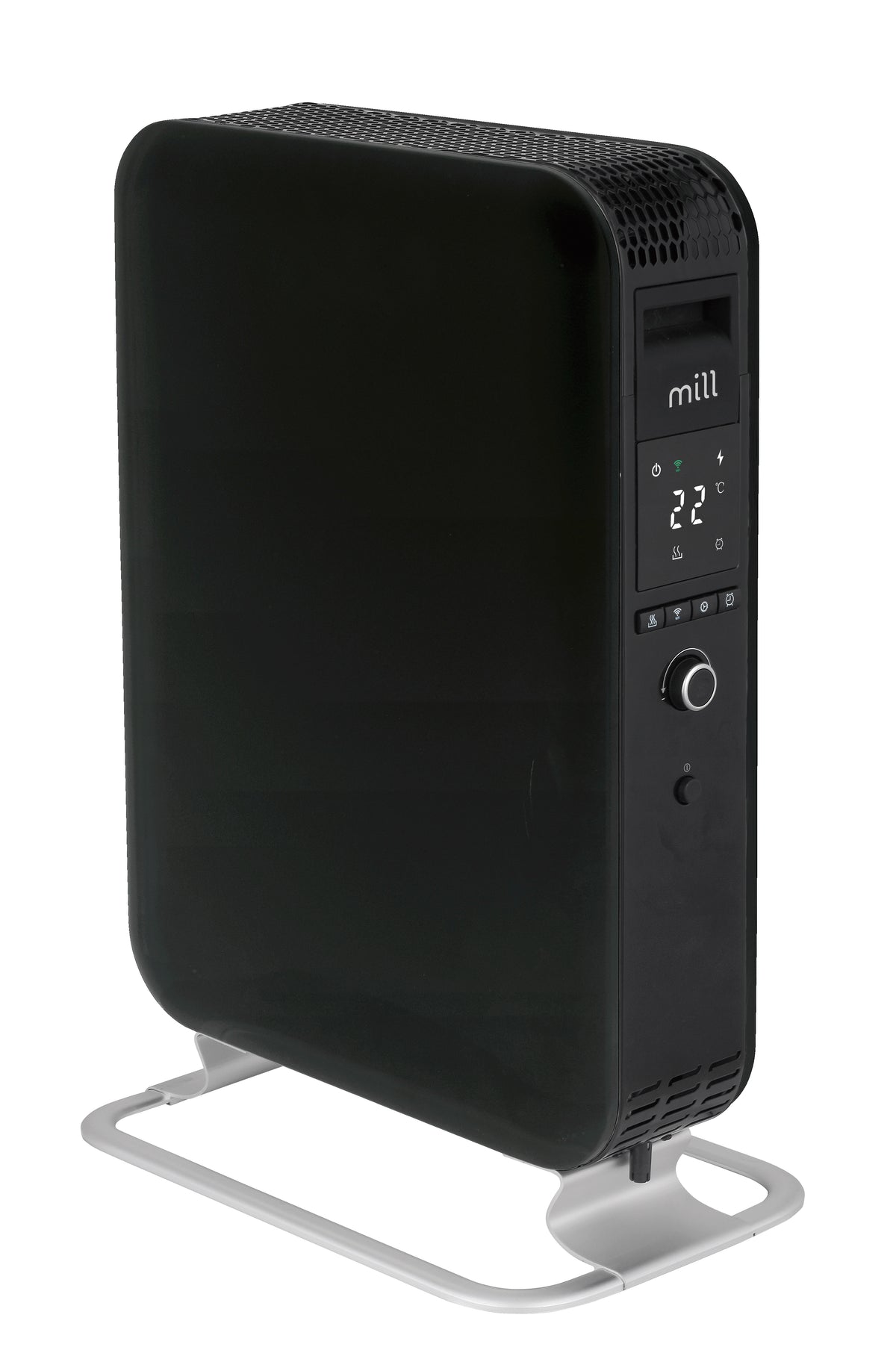 Mill | Масляный радиатор Wi-Fi GEN3 | OIL2000WIFI3 | Масляный радиатор | 2000 Вт | 3 режима | черный