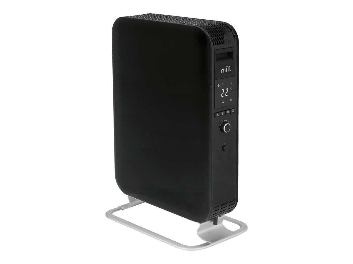 Mill | Масляный радиатор Wi-Fi GEN3 | OIL2000WIFI3 | Масляный радиатор | 2000 Вт | 3 режима | черный