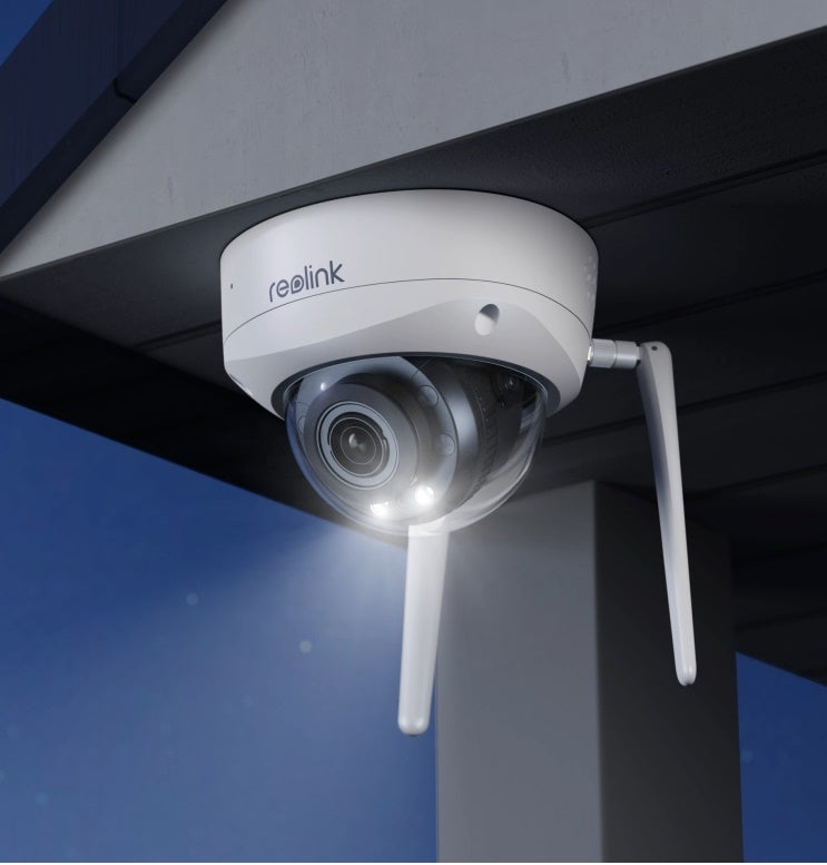 4K IK10 Vandal-Proof; Wi-Fi 6 Security Camera with 5X Optical Zoom; 4K 8MP Ultra HD; 2.4/5 GHz Dual-Band WiF; IP67