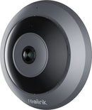 360° panoramisk inomhuskamera med 6MP SHD, inbyggd siren och tvåvägsljud; Flera visningslägen; 5/2,4GHz WiF; Smart persondetektering; Nattseende av hög kvalitet