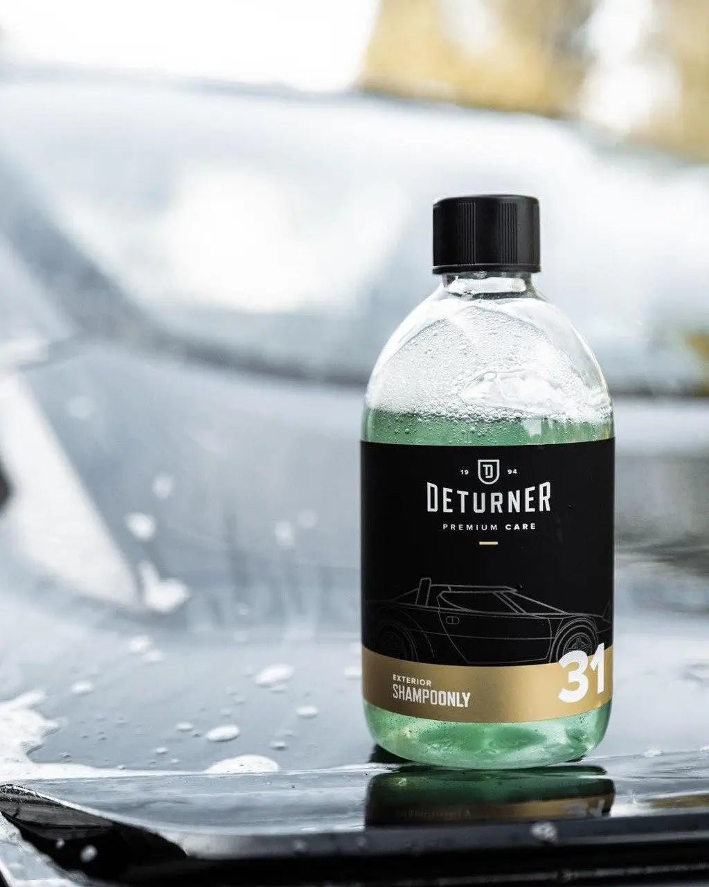 DETURNER ShampoONLY 1L - pH-neutralt, koncentrerat, högpresterande bilschampo för daglig användning