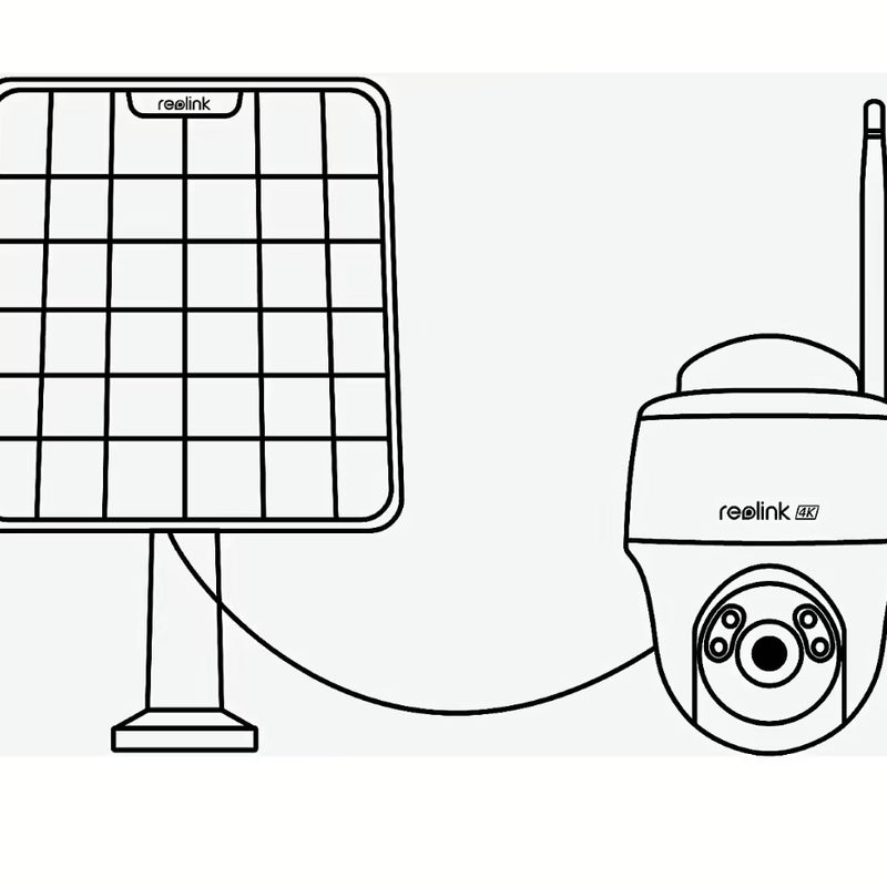 Reolink Go G430 3k - 5 MP 4G LTE bezvadu kamera, balta