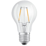 E27 2.5W(250Lm) OSRAM LED Filament bulb, IP20, glass, warm white light 2700K