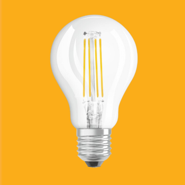 E27 4W(470Lm) LEDVANCE LED Bulb Filament, IP20, warm white light 2700K