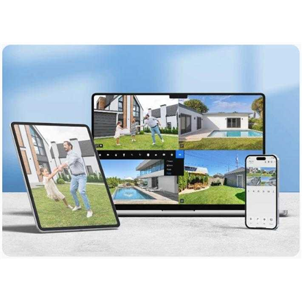 Reolink 5 MP bezvadu saules baterijas kamera ar panorāmas un slīpuma funkciju | Argus sērija B430 | PTZ | 5 MP | 2.8 mm | MicroSD līdz 128 GB
