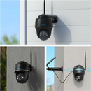 Reolink 5 MP bezvadu saules baterijas kamera ar panorāmas un slīpuma funkciju | Argus sērija B430 | PTZ | 5 MP | 2.8 mm | MicroSD līdz 128 GB