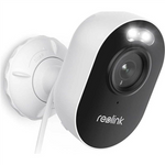 Reolink Lumus E430 2K 4MP — интеллектуальная IP-камера с Wi-Fi, функцией Color Night Vision, двухдиапазонным Wi-Fi 2,4/5 ГГц, объективом 2,8 мм, поддержкой карт MicroSD объемом до 256 ГБ, детектором движения и корпусом типа «Bullet» для наружной установки