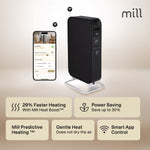 Mill Gentle Air WiFi eļļas radiators OIL1500WIFI3BLACK, 1500 W