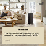 Mill Gentle Air WiFi eļļas radiators OIL1500WIFI3BLACK, 1500 W