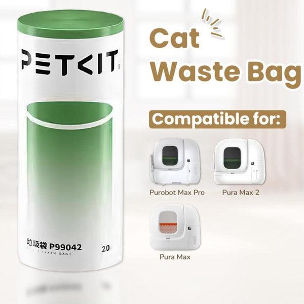 PETKIT atkritumu maisi automātiskajām kaķu tualetēm Pura Max 2 un PuroBOT Max Pro, 400 × 495 mm, 1 rullis, 20 gab.