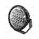 LED darba gaisma 68W+5W; 6080lm CREE; combo+eņģeļa acs; R112, R7, R10, EMC Spriegums 10-30v