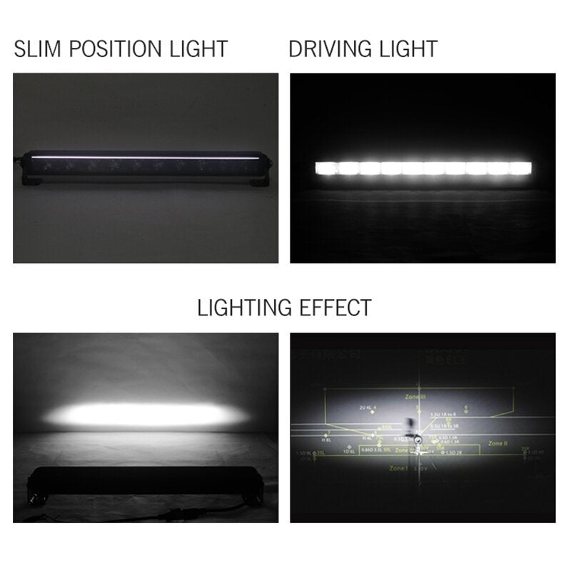 75W(6500Lm) 10-30V LED linear auxiliary lamp, IP67, CE, RoHS, ECE R148, ECE R149, ECE R10, R148, R149, cold white light 6500K