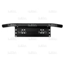 Number plate bracket for LED illumination (black) Length 603mm