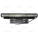 Number plate bracket for LED illumination (black) Length 603mm