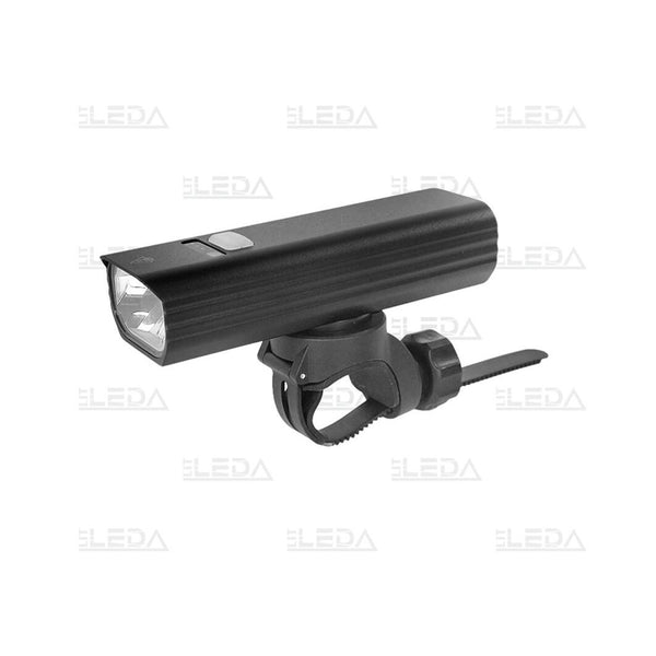 LED velosipēda priekšējais lukturis, 200 lm, USB-C uzlāde