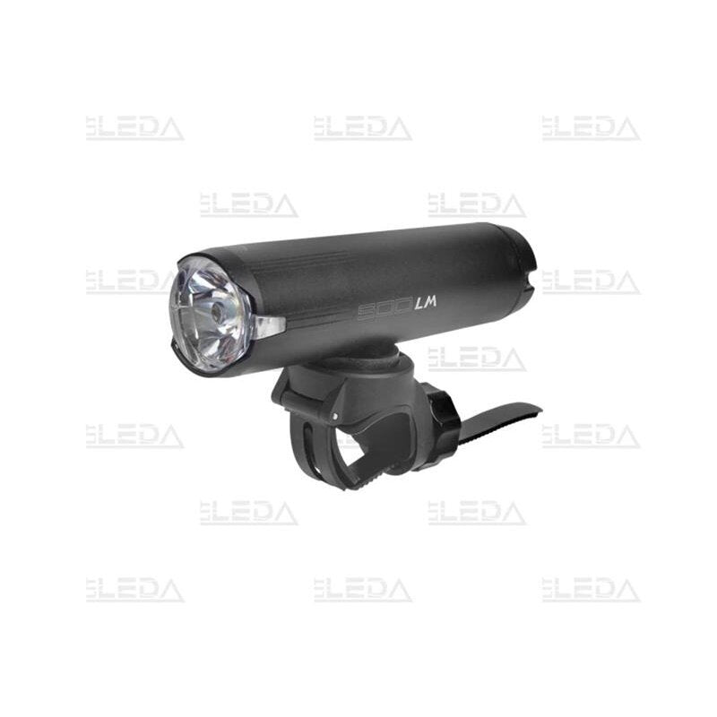 LED velosipēda priekšējais lukturis, 900 lm, USB-C uzlāde