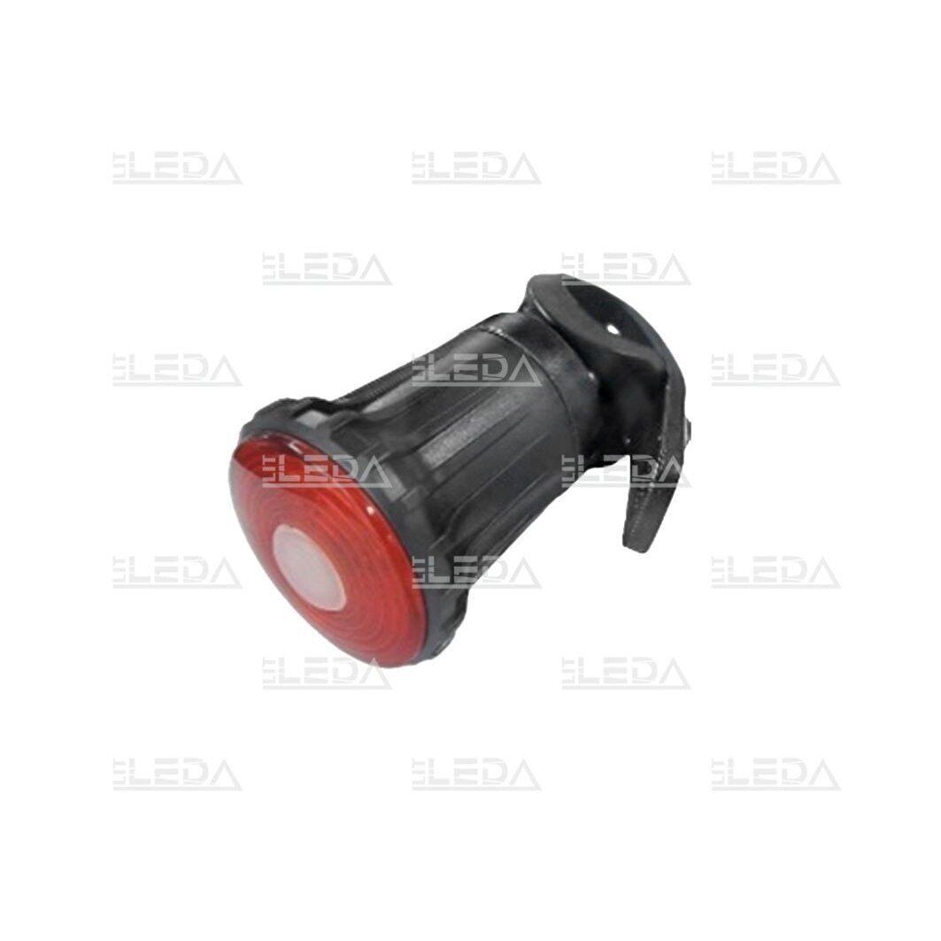LED velosipēda aizmugurējais lukturis, 500 mAh