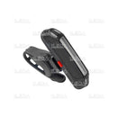 LED velosipēda aizmugurējais lukturis, COB, 500 mAh, USB uzlāde