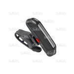 LED velosipēda aizmugurējais lukturis, COB, 500 mAh, USB uzlāde