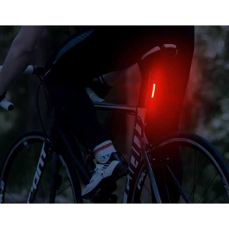 LED velosipēda aizmugurējais lukturis, COB, 500 mAh, USB uzlāde