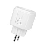 Nutikas pistikupesa 16A Wi-Fi + Bluetooth valge värvusega