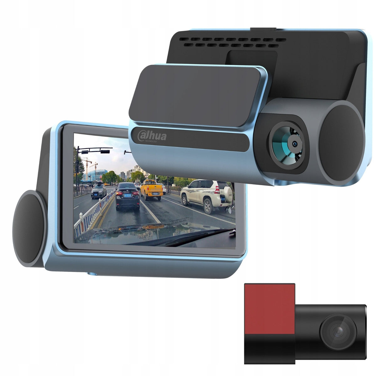 Dahua S8 auto videoreģistrators, 4K UHD, Wi-Fi, 7,62 cm skārienekrāns
