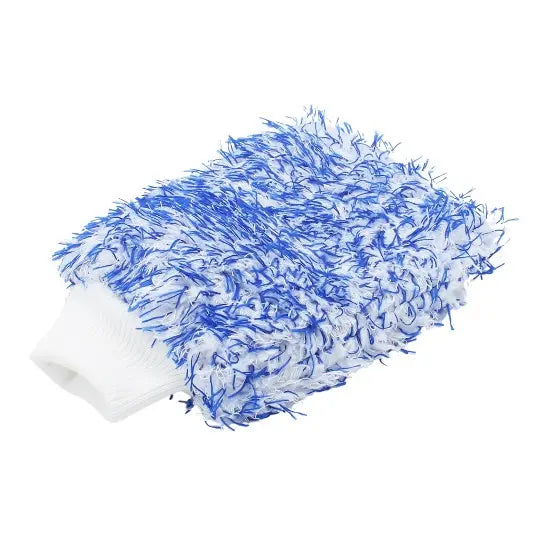 PRO-LABZ WASH MITT mikrošķiedras auto mazgāšanas cimds, zils/balts