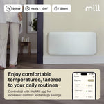 Mill Invisible Smart WiFi paneļu sildītājs PA1000WIFI4, 1000 W, balts