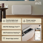 Mill Invisible Smart WiFi paneļu sildītājs PA1500WIFI4, 1500 W, balts