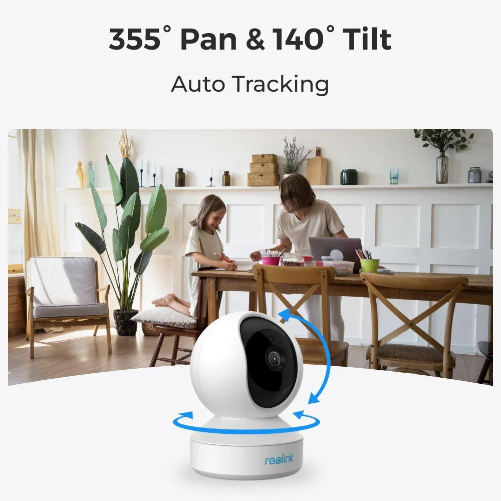 Reolink E Series E330 | PTZ | 5 MP | 4mm/F1.6 | Micro SD, Max. 512 GB
