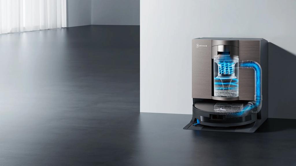 ECOVACS DEEBOT X11 robotizēts putekļsūcējs ar bezmaisu OMNI staciju, vakuuma un mitrās uzkopšanas funkciju