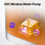 PETKIT Viedā bezvadu mājdzīvnieku ūdens strūklaka ar UVC, 3 L, Bluetooth, akumulators līdz 83 dienām, P4116