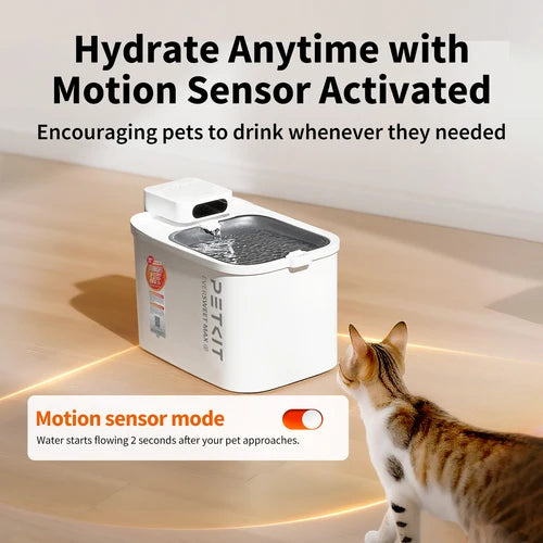 PETKIT Viedā bezvadu mājdzīvnieku ūdens strūklaka ar UVC, 3 L, Bluetooth, akumulators līdz 83 dienām, P4116