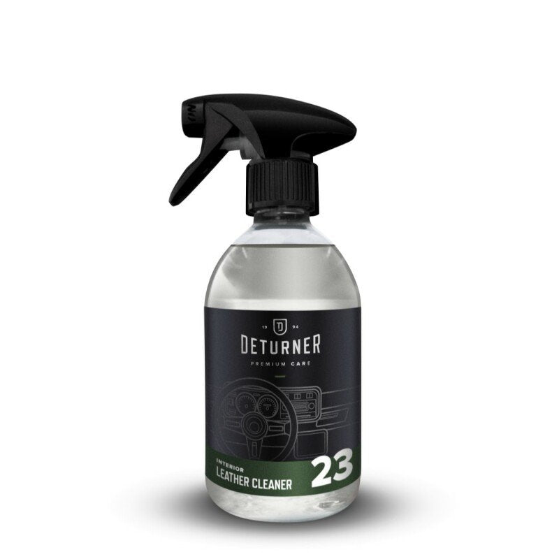 DETURNER LEATHER CLEANER 500ml - Ādas tīrīšanas līdzeklis - paredzēts dziļai, rūpīgai interjera ādas apdares elementu tīrīšanai