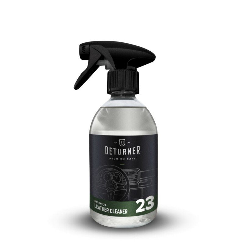 DETURNER LEATHER CLEANER 500ml - Leather cleaner - intended for deep, thorough cleaning of interior leather finishing elements 
