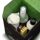 DETURNER LEATHER SET - Ādas kopšanas komplektā ietilpst 250ml ādas tīrāmais līdzeklis, 250ml ādas aizsarglīdzeklis, ādas tīrāmā birstīte, aplikators un mikrošķiedras lupatiņa