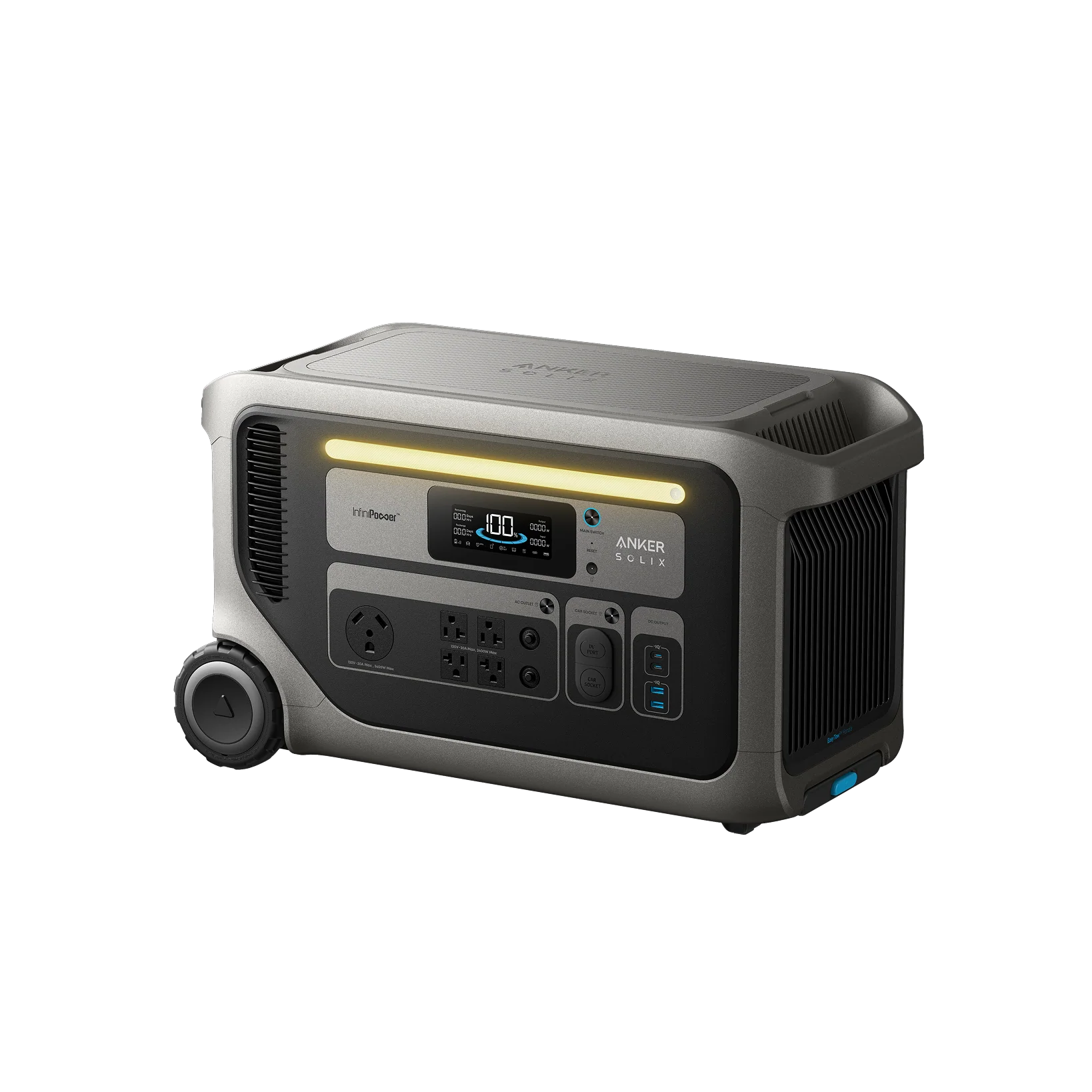 Anker SOLIX F3000 Power Station, 3072 Wh, 3600 W, LiFePO4