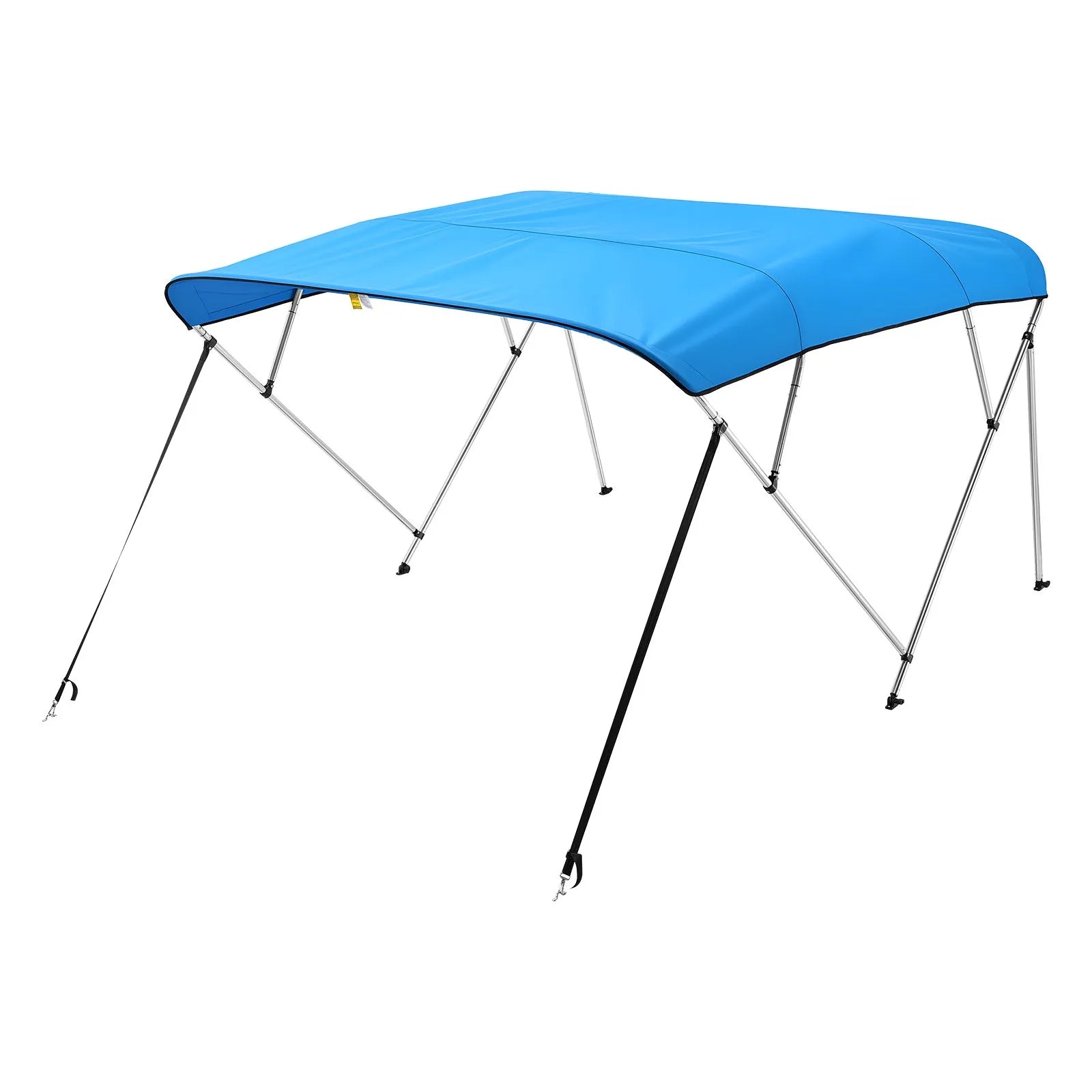 4 loku laivas Bimini jumtiņš 244 cm x (216–229 cm) x 137 cm, nojumes pārsegs, zils