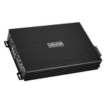 VEVOR automašīnas audio pastiprinātājs, 4 kanālu tiltojams auto pastiprinātājs, daudzkanālu Class AB stereo pastiprinātājs ar maksimālo jaudu 4 × 200 W pie 4 Ω / 4 × 400 W pie 2 Ω, augstas jaudas pastiprinātājs SUV, pikapiem un bezceļu transportlīdzekļiem