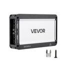 VEVOR 4 kanālu automašīnas audio pastiprinātājs, tiltojams daudzkanālu Class D stereo pastiprinātājs ar maksimālo jaudu 4 × 420 W pie 4 Ω / 4 × 600 W pie 2 Ω, augstas jaudas auto pastiprinātājs SUV, pikapiem un bezceļu transportlīdzekļiem