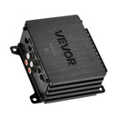 VEVOR automašīnas audio pastiprinātājs, 4 kanālu tiltojams auto pastiprinātājs, daudzkanālu Class D stereo pastiprinātājs ar maksimālo jaudu 4 × 110 W pie 4 Ω / 4 × 160 W pie 2 Ω, augstas jaudas pastiprinātājs SUV, pikapiem un bezceļu transportlīdzekļiem