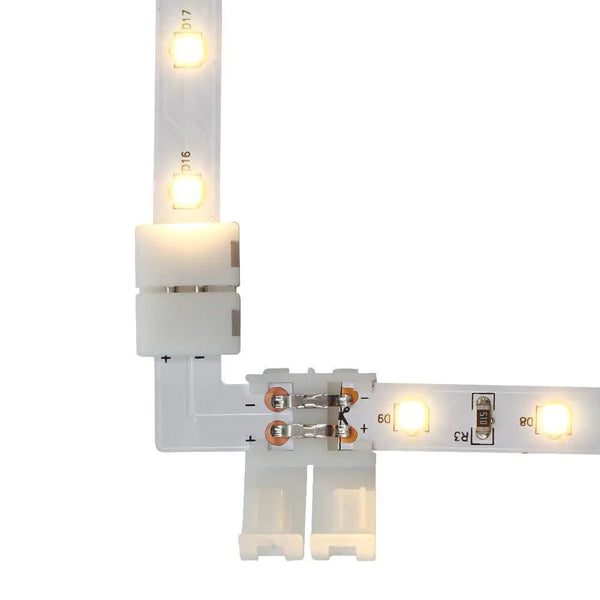 LED nurgaliitmik 10mm LED lindi 5050 jaoks