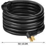 Strāvas pagarinātājs treilerim/kemperim, 15,2 m, 8AWG, 4 dzīslas
