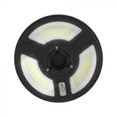 10W(1500Lm) LED solārais gaismeklis, apaļš, ar RF sensoru, IP65, V-TAC, LiFePO4 3.2V 32650, 25AH, neitrāli balta gaisma 4000K, statīvs nav iekļauts komplektā.