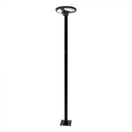 10W (1500 lm) LED solar light, round, with RF sensor, IP65, V-TAC, LiFePO4 3.2V 32650, 25Ah, neutral white light 4000K, stand not included.