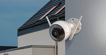 Ezviz H3 ārtelpu Viedā 3K videokamera ar cilvēku un mašīnu uztveršanu, krāsainu nakts redzamību, sirēnu, trauksmes gaismu, IP67, divvirzienu audio