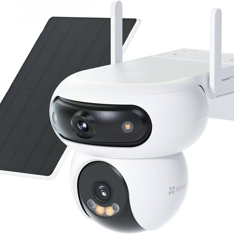 EZVIZ HB90x - 4G + WIFI Dual-Lens All-Day Recording  kamera + 8W saules panelis