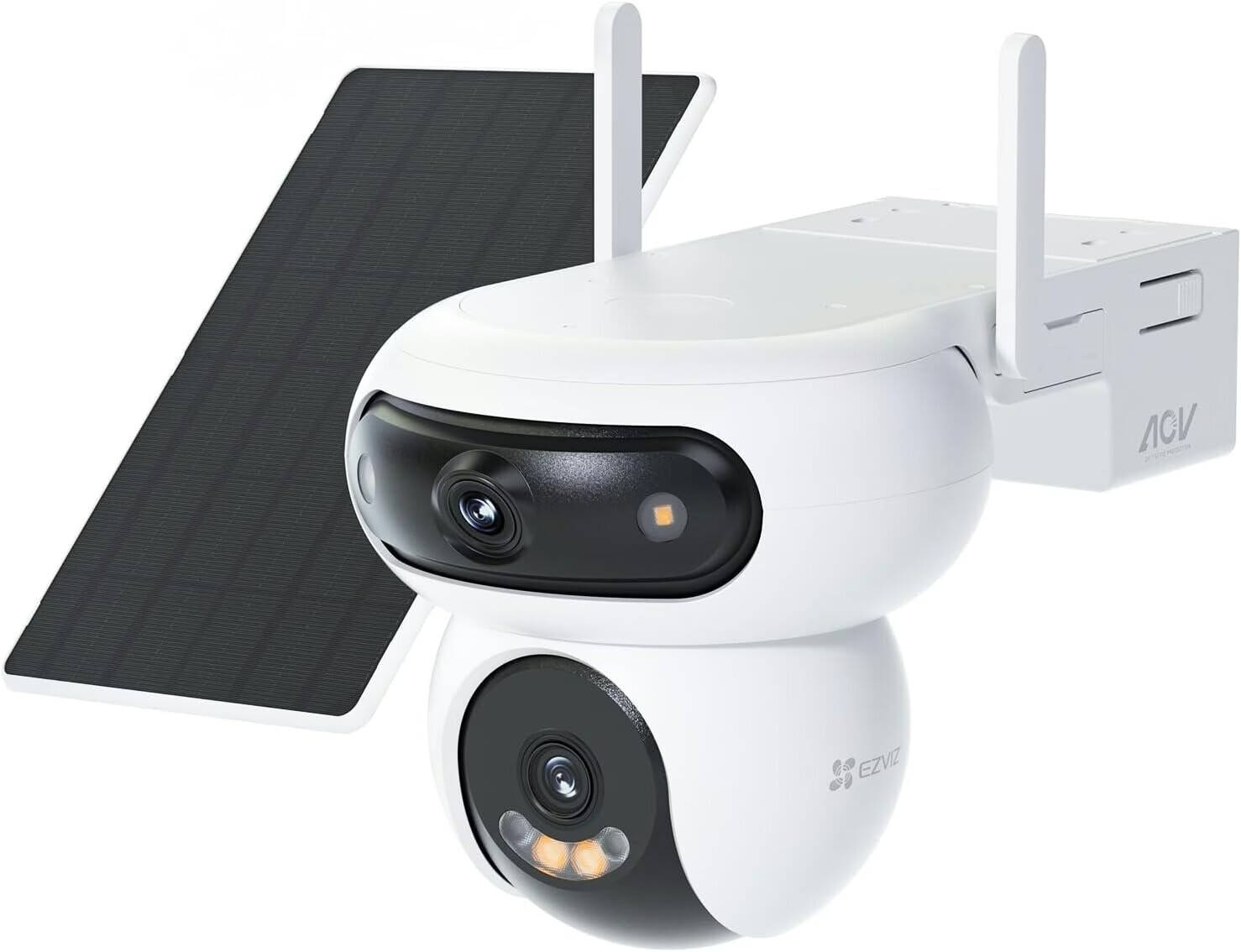 EZVIZ HB90x - 4G + WIFI Dual-Lens All-Day Recording  kamera + 8W saules panelis