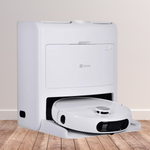 EZVIZ RS2 — робот-камера-пылесос, площадь уборки 300 м² на одной зарядке + влажная уборка с вращающимися щетками + голосовое управление
